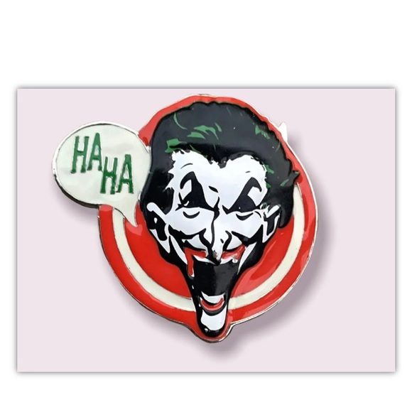 DC Comics Belt Buckle The Joker Interchangeable - Picture 2 of 8